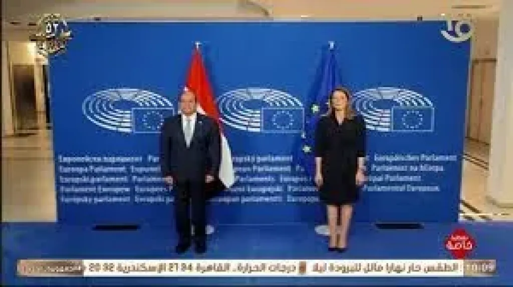 الرئيس السيسي-روبرتا ميتسولا