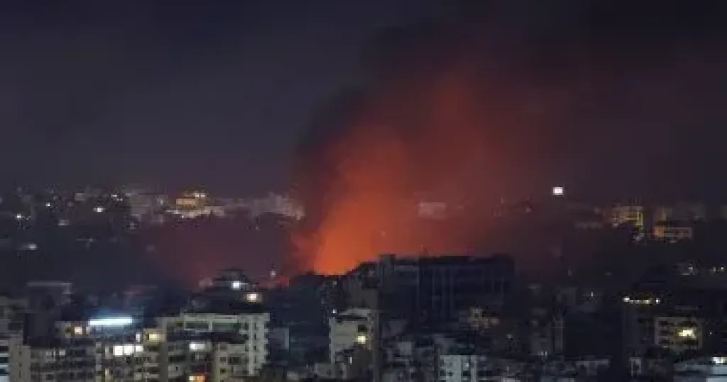 قصف لبنان
