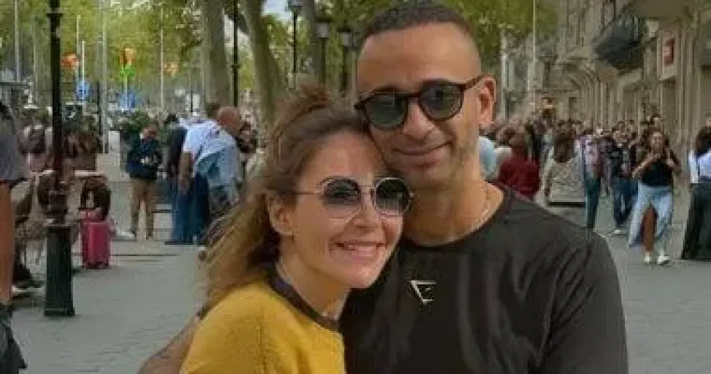 منة شلبي وزوجها أحمد الجنايني