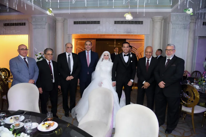 حفل الزفاف بحضور الوزراء  ونجوم البرلمان
