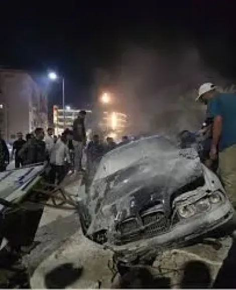 صورة من الحادث