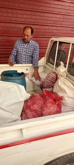 جانب من المضبوطات 