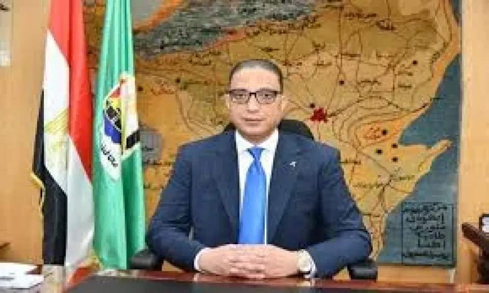 الدكتور احمد الأنصارى محافظ الفيوم