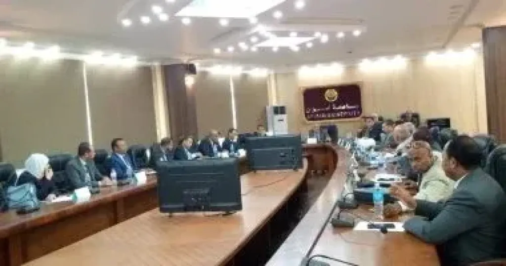 جانب من الاجتماع 