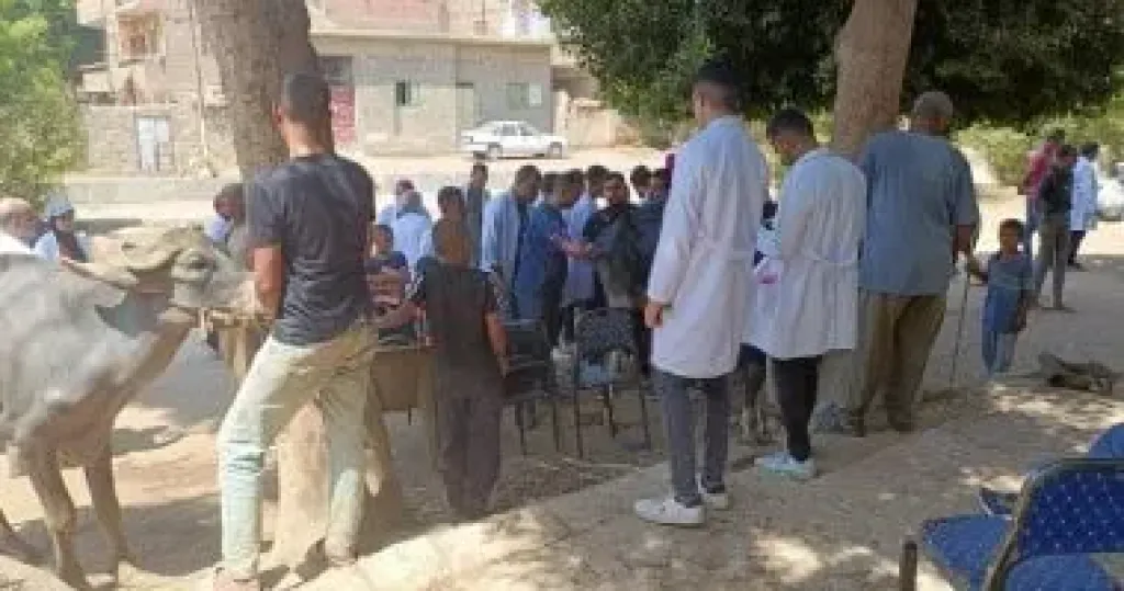 القافلة الطبية البيطرية
