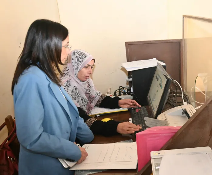 جانب من الزيارة 