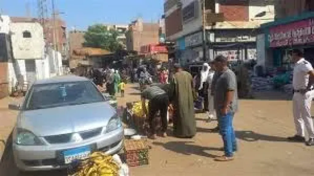 حمله لرفع الإشغالات بقنا