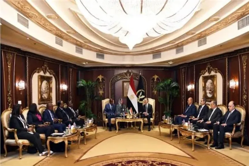 اللواء محمود توفيق وزير الداخلية وزير الداخلية والأمن الداخلى بجمهورية زامبيا
