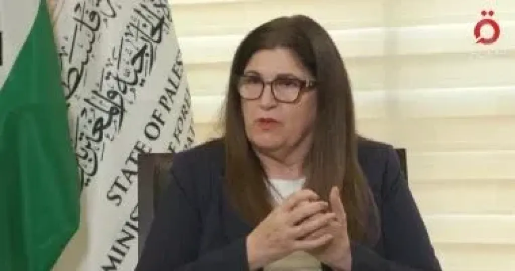 وزيرة الخارجية الفلسطينية  فارسين أغابكيان 