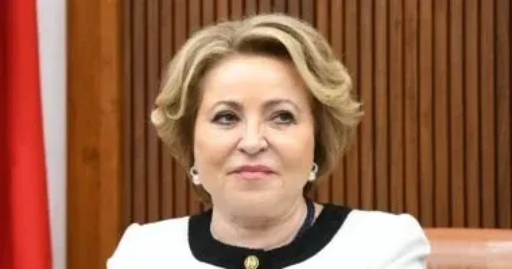 رئيسة مجلس الاتحاد الروسي فالنتينا ماتفيينكو
