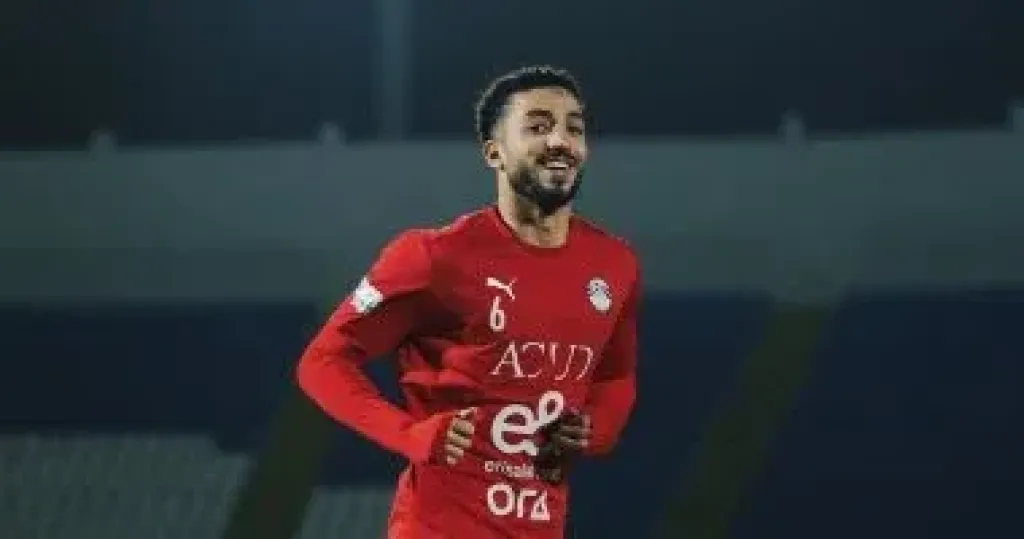 محمد عبد المنعم بقميص منتخب مصر بعد ترشيحه للعودة إلى الأهلى