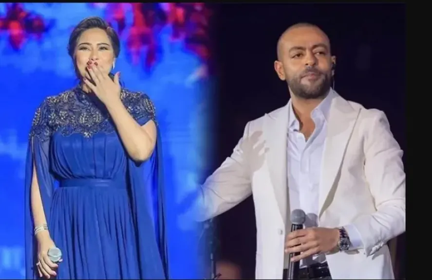تامر عاشور وشرين