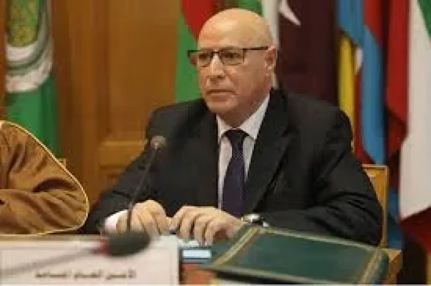 السفير رشيد خطابى التقى وفد ليبيا