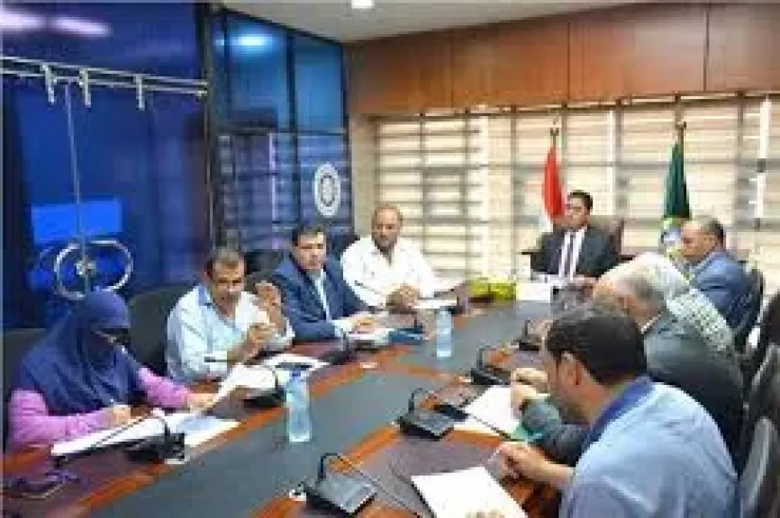 اجتماع نائب محافظ الدقهليه