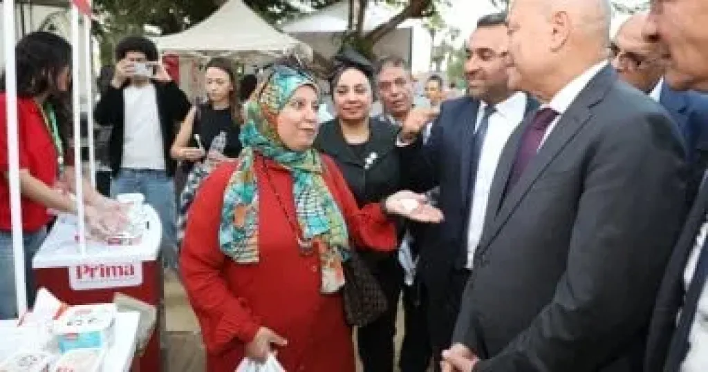 محافظ القاهرة يفتتح مهرجان الجبن المصرى