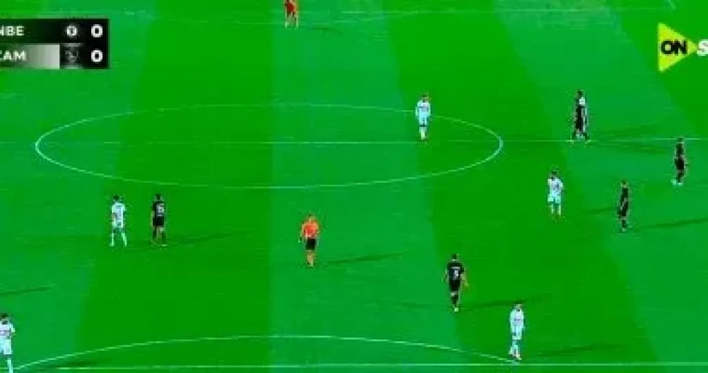 جانب من مباراة الزمالك والبنك الاهلى فى الدوري