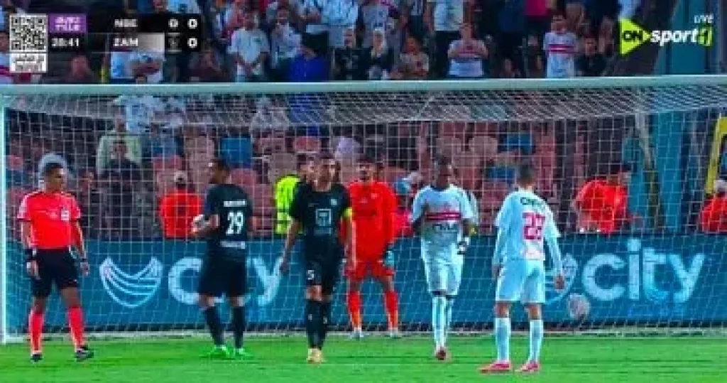 مباراة الزمالك والبنك الاهلي