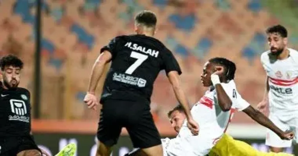 مباراة الزمالك والبنك الاهلى