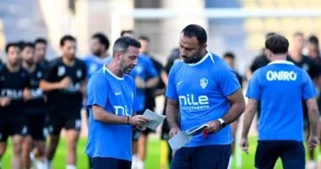 أحمد عبد الرؤوف المدرب المساعد للزمالك مع فيريرا