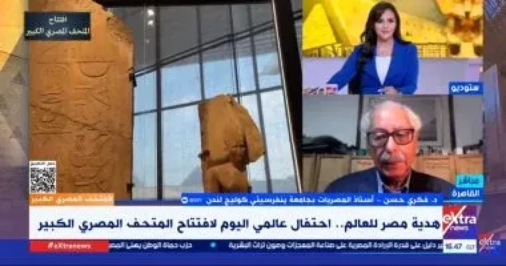 الدكتور فكري حسن أستاذ علم المصريات