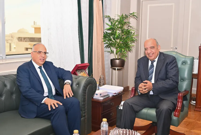 وزيرا الكهرباء ووزير الري