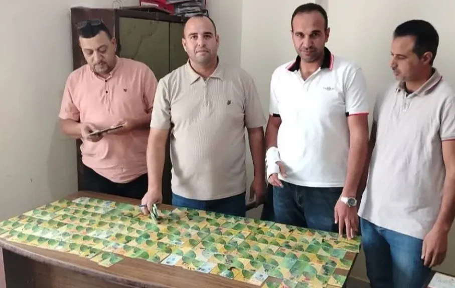 جانب من المضبوطات