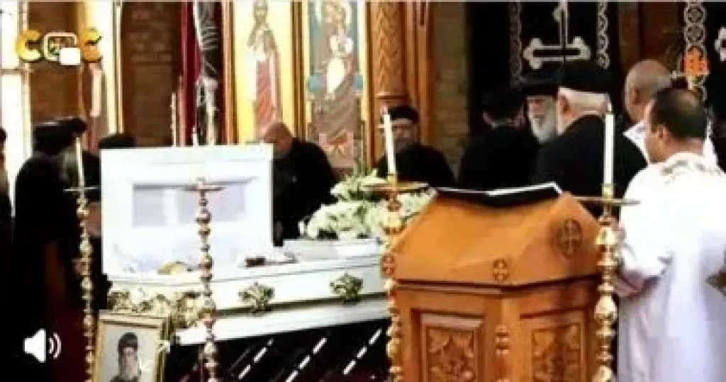 جنازة الأنبا أنطونيوس مرقس