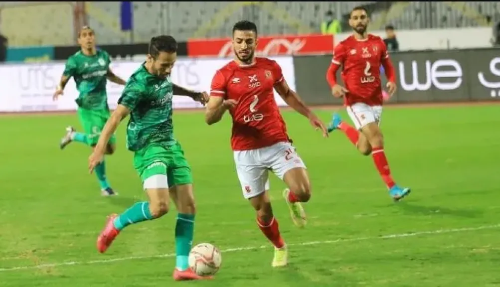  مباراة الأهلى والمصرى