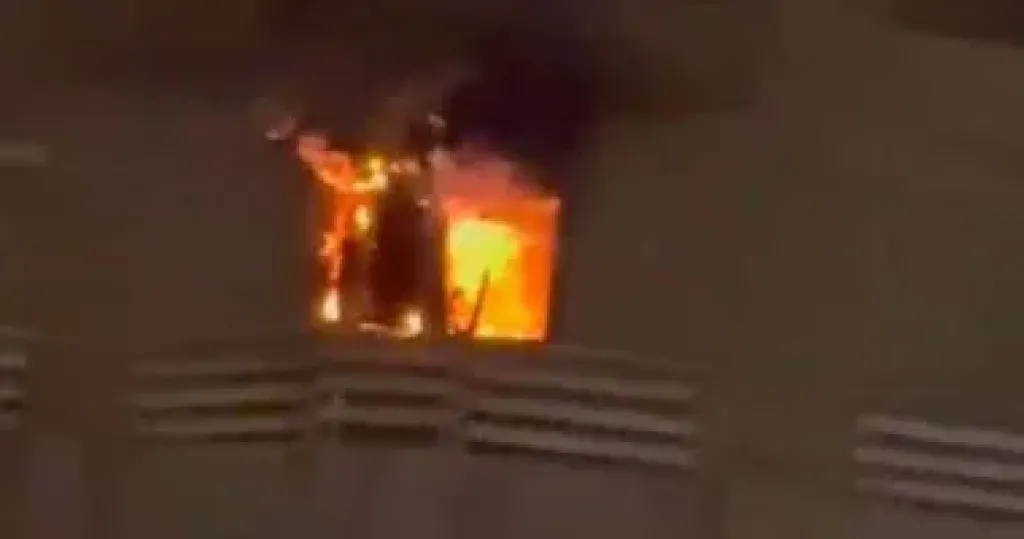 السيطرة على حريق شقة سكنية