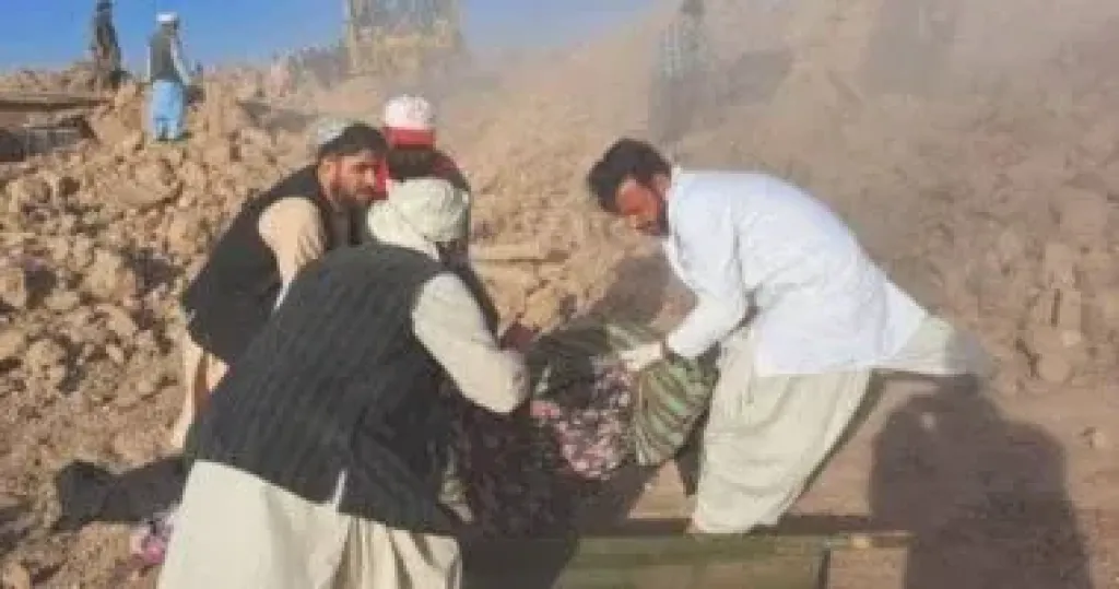 زلزال أفغانستان