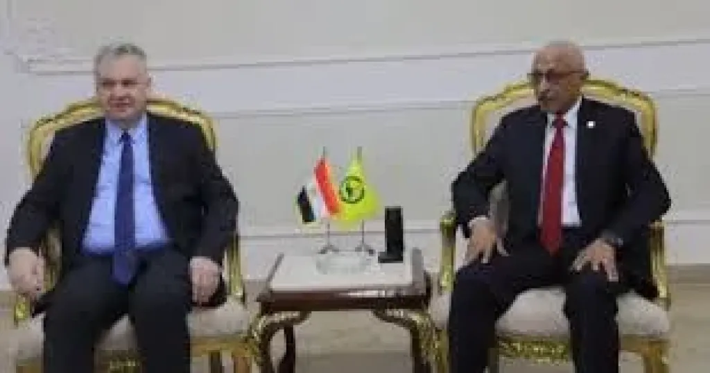 لقاء محافظ شمال سيناء والسفير الألماني بالقاهرة