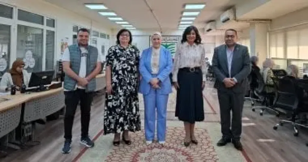 الدكتورة سحر السنباطى خلال لقاء ممثلى مؤسسات الدعم النفسى