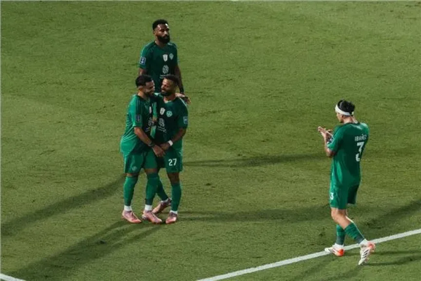 صورة من المباراة
