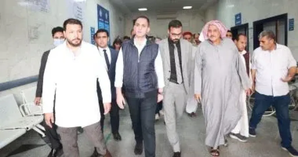 نائب وزير الصحة يتابع سير العمل بمستشفى العلمين ويطمئن على مستوى الخدمات