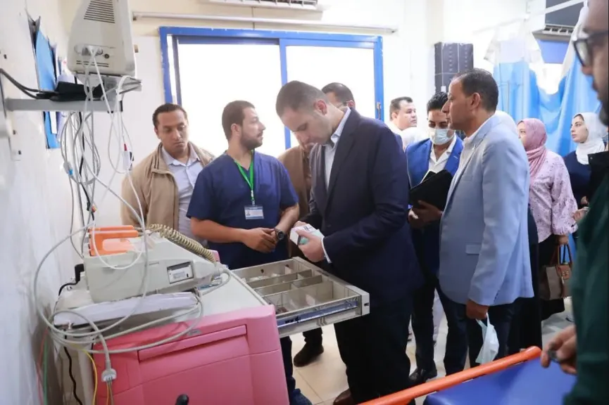 جانب من الزيارة 