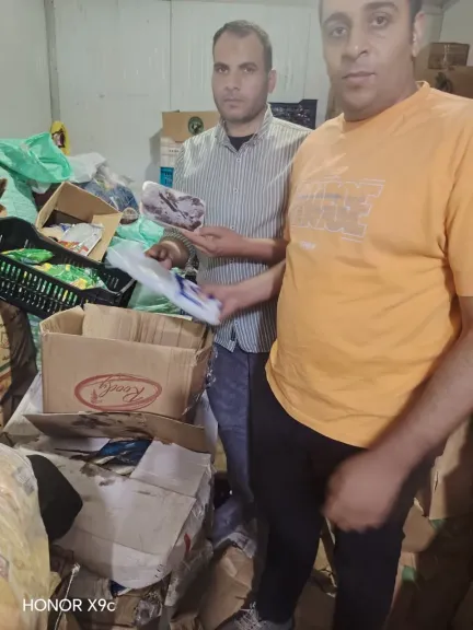 جانب من المضبوطات 