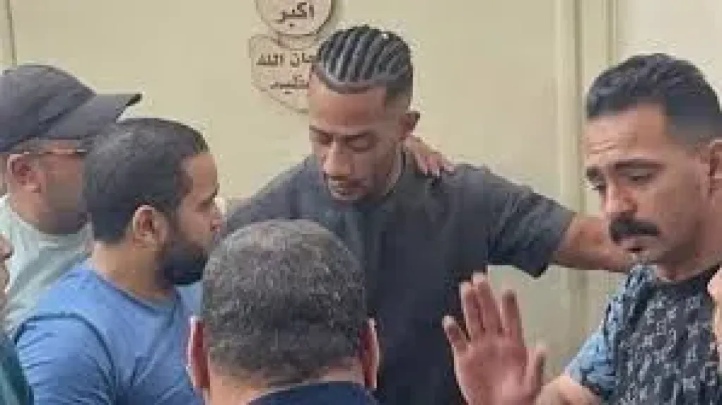 جنازة والد محمد رمضان 
