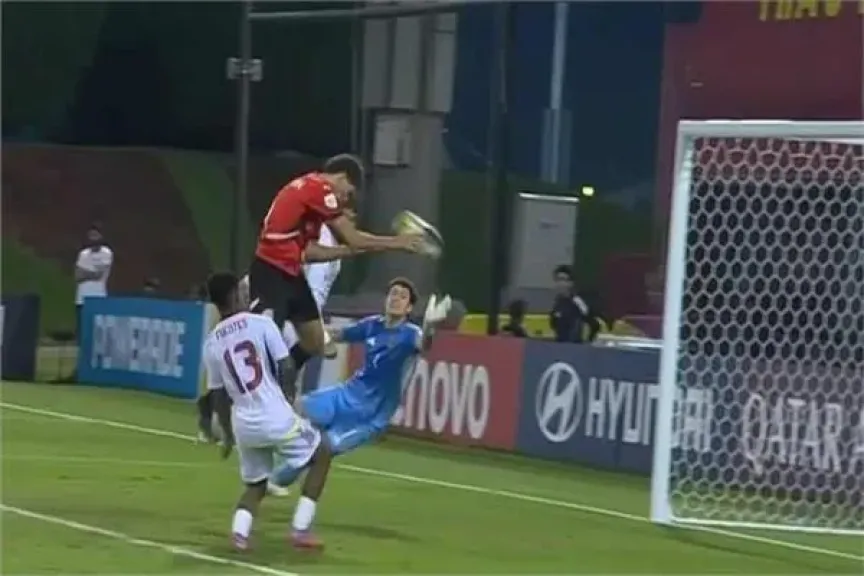 منتخب مصر مع نظيره فنزويلا