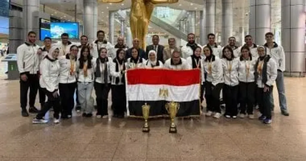 بعثة منتخب مصر لكرة السرعة