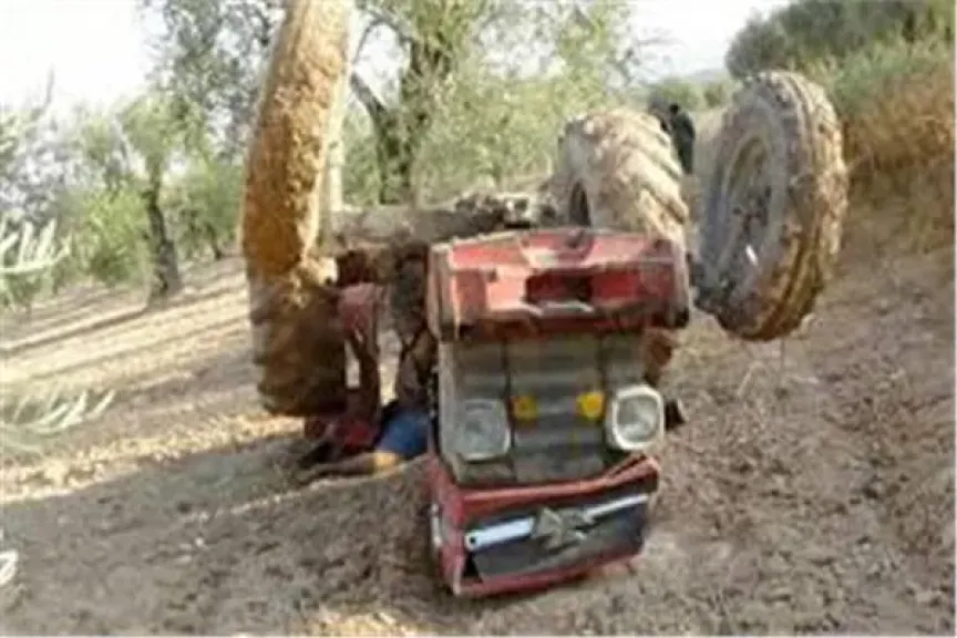 انقلاب جرار زراعي