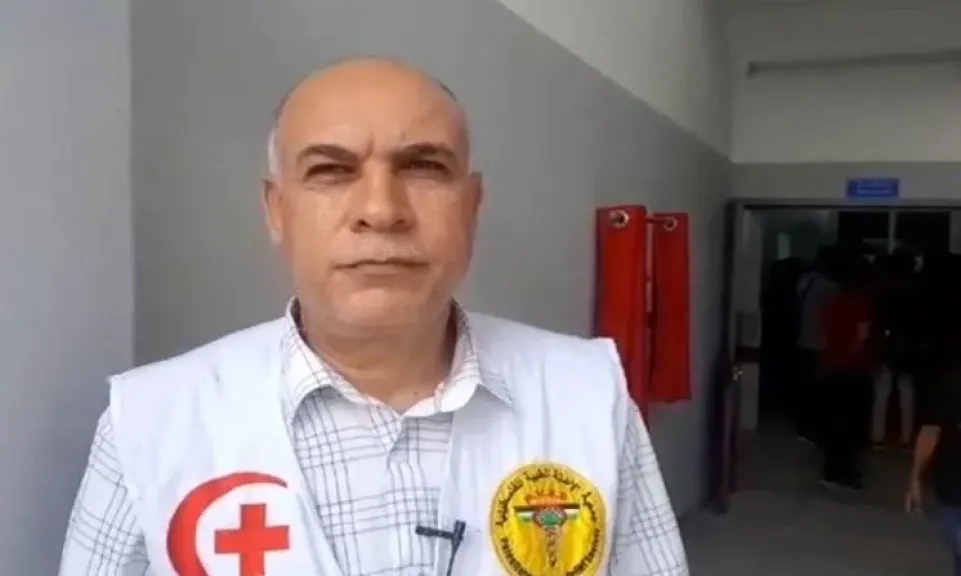  الدكتور محمد أبو عفش، مدير الإغاثة الطبية في قطاع غزة
