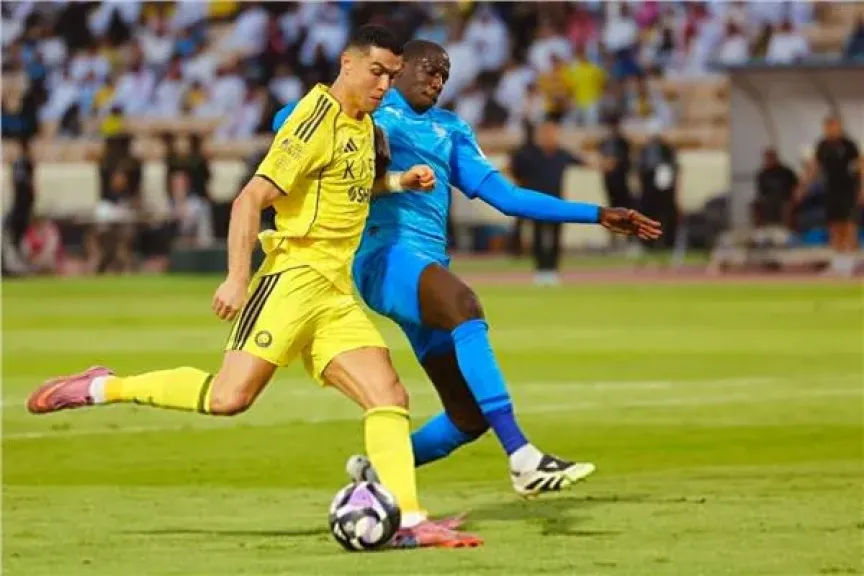 جانب من المباراة