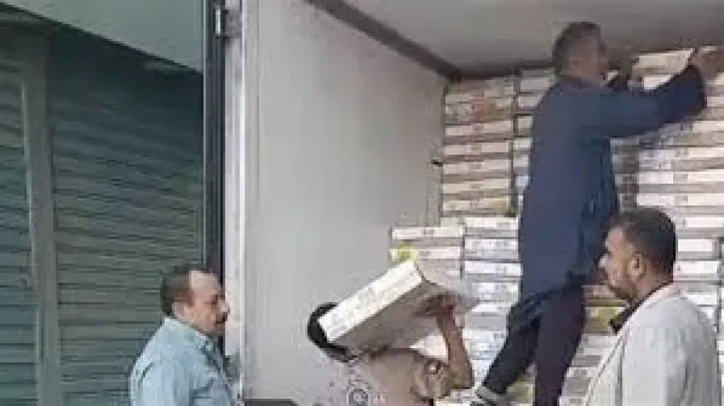 ضبط 6,6أطنان دجاج بدون فواتير بالابراهيميه