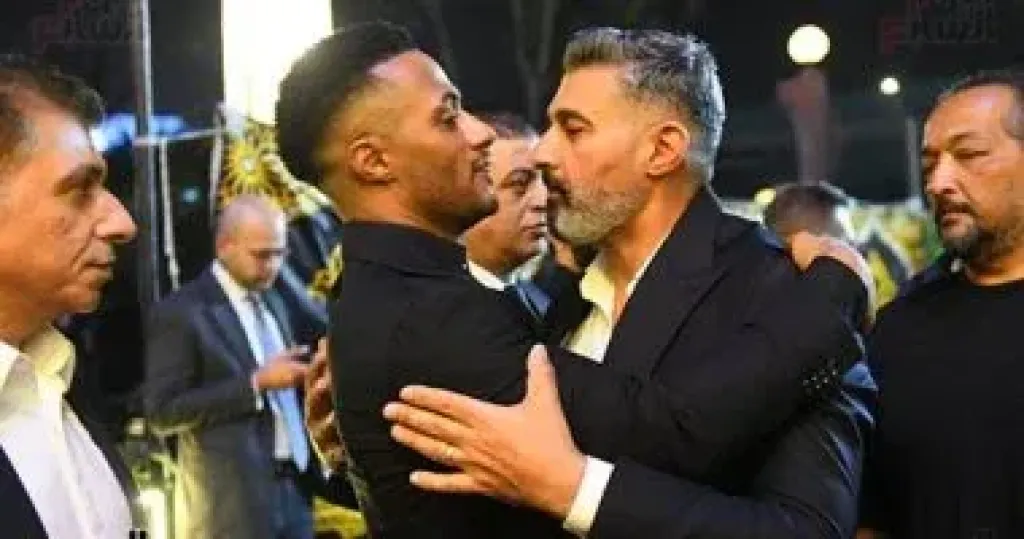 عزاء والد محمد رمضان