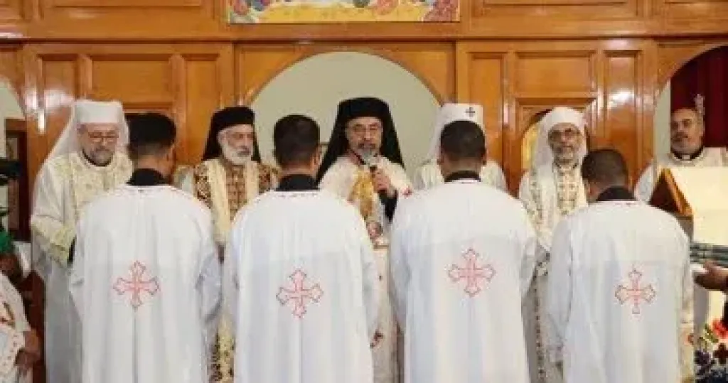 بطريرك الأقباط الكاثوليك يحتفل بعيد شفيع