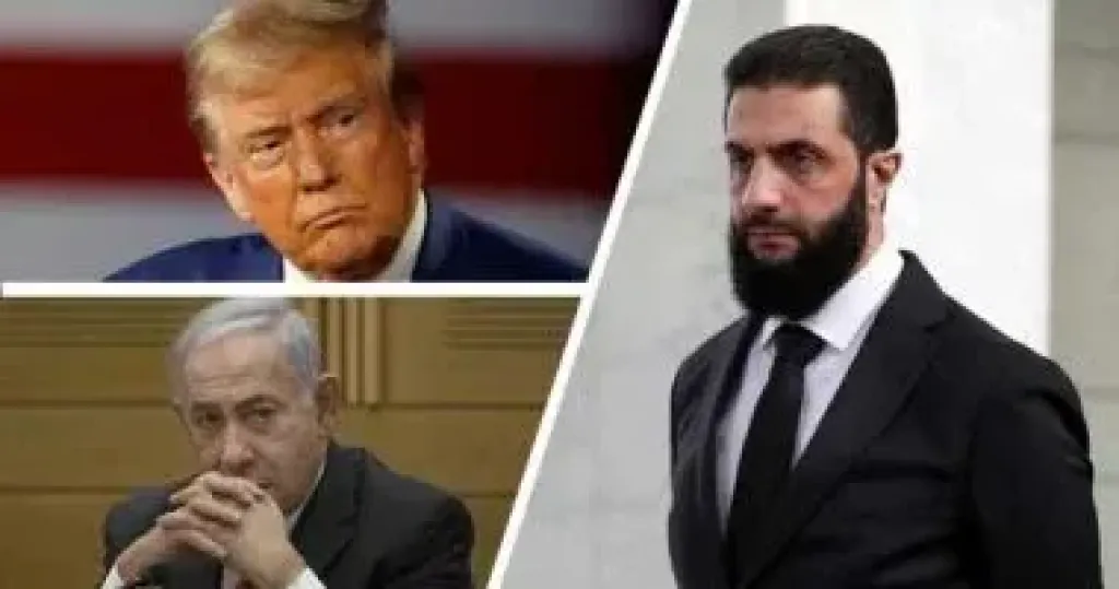 الشرع وترامب ونتنياهو