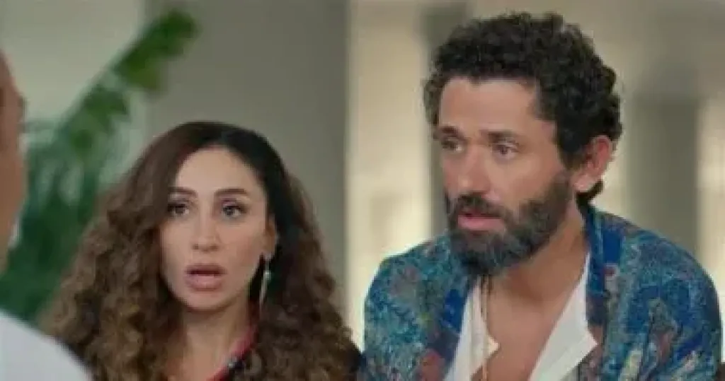 كريم محمود عبد العزيز ودينا الشربيني 