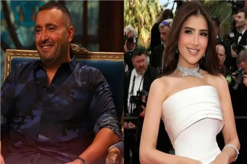 مي عمر وأحمد السقا