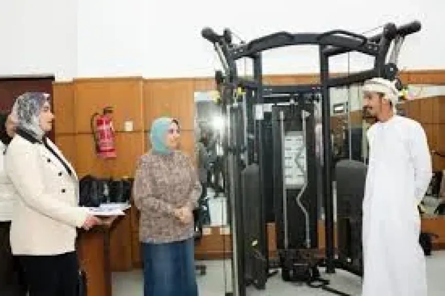 وفد عمان بجامعه دمنهور
