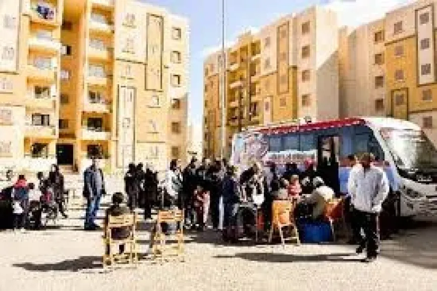 جانب من فاعليات المكتبه المتنقله
